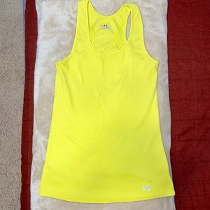Neon Yellow Heat Gear TankTop